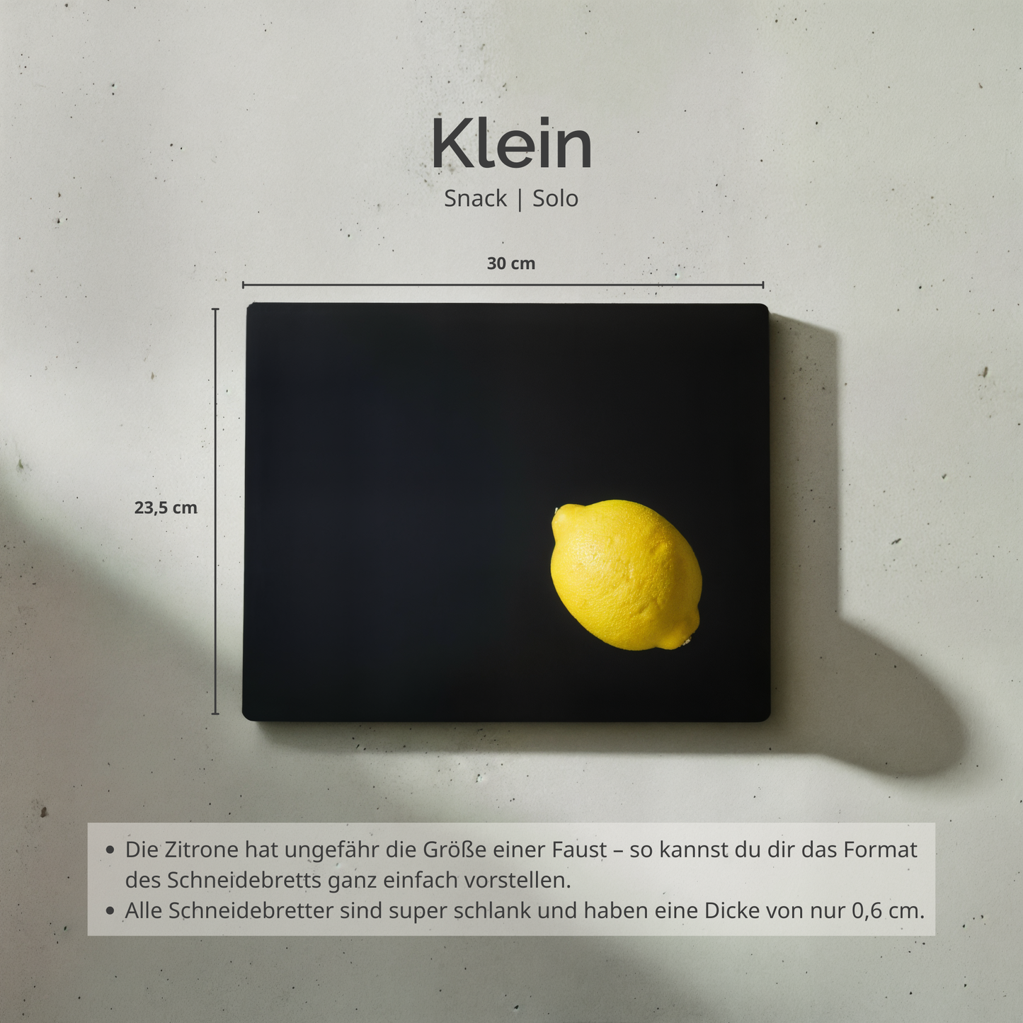 Spülmaschinefestes Holzbrett | Herzstück